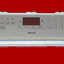 Maytag Oven Control Panel and Board W10339441 | W10349522 OEM Used Tested (overlay good - Gray)