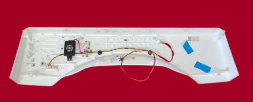 Part # W11370450 Whirlpool Dryer User Interface Panel (used, condition fair - White)
