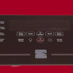 Part # 316350821 | 316576304 Kenmore Oven Control Board And Touch Panel (overlay fair - Black)