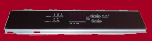 Part # W10321798 | W10365409 | Whirlpool Gas Oven Control Panel And Board (overlay fair - Black)