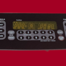 Part # WB27T10439 | WB27T10611 - $186 GE Oven Control Panel And Board (used, overlay fair - Black)