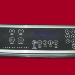 Part # W10279070 | WP8507P390-60 - $219 Whirlpool Oven Control Panel And Board (used, condition fair - Black)