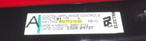 Maytag Oven Control Board - Part # 8507P215-60 Gallery Image 1