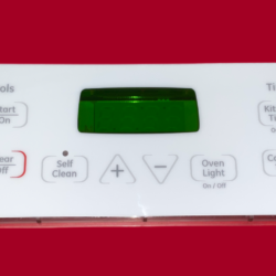 Part # WB27K10091 | 183D8912P002 GE Gas Oven Control Board (used, overlay good - White)