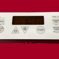 Part # WB27T10174 | 164D3260P014 - $101 GE Oven Control Board (used, overlay fair - White)