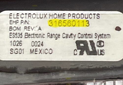 Frigidaire Oven Control Board - Part # 316560113 | 316560123 Gallery Image 1