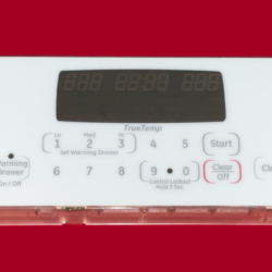 Part # WB27T11351 | 164D8496G003 GE Oven Control Board (used, overlay fair - White)