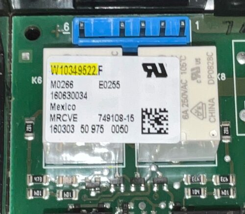 Maytag Oven Control Panel And Board - Part # W10339441 | W10349522 Gallery Image 1