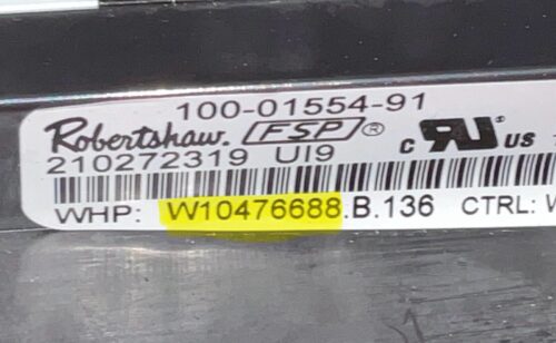 Whirlpool Oven Control Board - Part # W10476688 Gallery Image 1