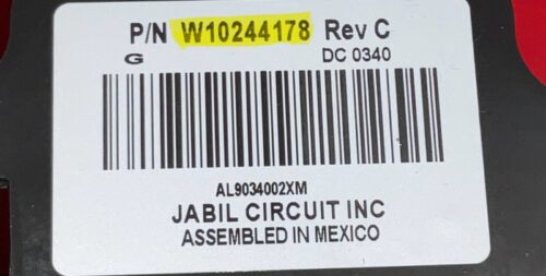 Whirlpool Oven Touch Panel And Board - Part # W10307710 | W10244178 Gallery Image 1