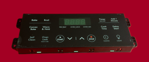 Part # 316630001 | Kenmore Gas Oven Control Board (overlay fair - Black)