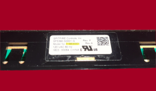 Part # 316630001 | Kenmore Gas Oven Control Board (overlay fair - Black)