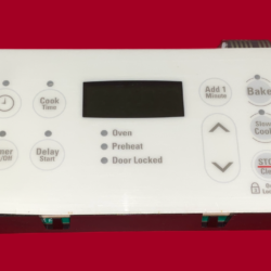 Part # 316418501 - $89 Kenmore Gas Oven Control Board (used, overlay fair - Bisque)