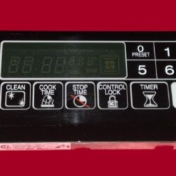 Part # 7601P545-60 | Maytag Gas Oven Control Board (overlay fair - Black)