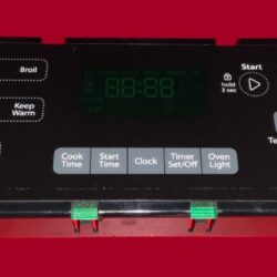 Part #W10586736 Whirlpool Oven Control Board (overlay fair - Black)