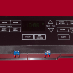 Part # W11536796 | W11204489 - $Whirlpool Oven Control Board (used, overlay fair - Black)