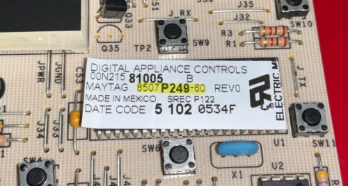 Maytag Oven Control Board - Part # 8507P249-60 Gallery Image 1
