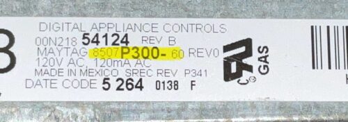 Maytag Gas Oven Control Board - Part # 8507P300-60 Gallery Image 1