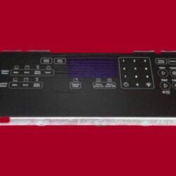 Part # W10531229 | W10539963 Whirlpool Oven Switch Membrane And Control Board (overlay fair - Black)
