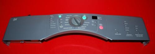 Part # 8558751 | 8559431 Whirlpool Dryer User Panel And Control Board (overlay good - Dark Gray)
