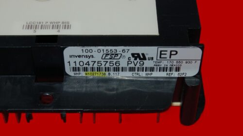 Whirlpool Oven Control Board W10271738 | WPW10271738 | OEM Used Tested (overlay fair - Bisque)