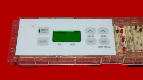 GE Oven Control Board 183D7277P003 OEM Used Tested (overlay fair - White)