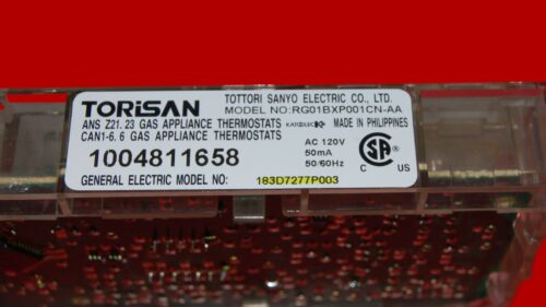 GE Oven Control Board 183D7277P003 OEM Used Tested (overlay fair - White)