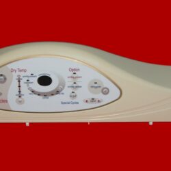 Part # 33002537 | 33003028 | Maytag Dryer Panel And Control Board (overlay fair - Bisque)