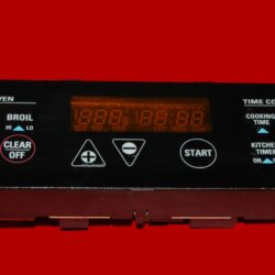Part # WB27K5306 | 191D1576P008 | GE Oven Control Board (overlay fair - Black)