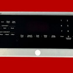 Part # W10692150 | W11642873 | KitchenAid Oven Switch Membrane And Control Board (overlay fair - Black)