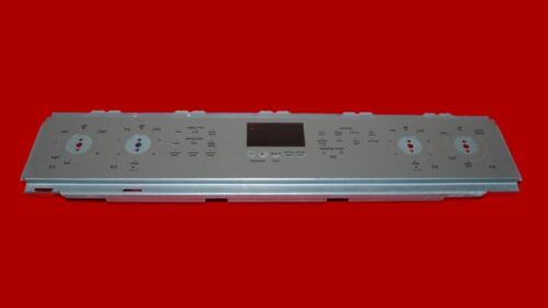 Part # W10664063 | W10365414 | Maytag Oven Switch Membrane Touch Pad and Control Board (overlay fair - Gray)