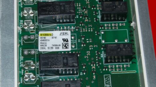 Part # W10664063 | W10365414 | Maytag Oven Switch Membrane Touch Pad and Control Board (overlay fair - Gray)