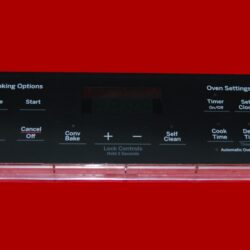 Part # WB27X26541 | 164D8450G155 | GE Oven Control Board (overlay fair - Black)