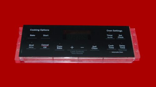 Part # WB27X26541 | 164D8450G155 | GE Oven Control Board (overlay fair - Black)