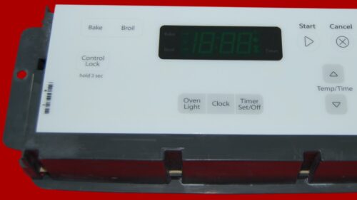Part # W11122557 | W10834015 | Whirlpool Oven Control Board (overlay fair - White)