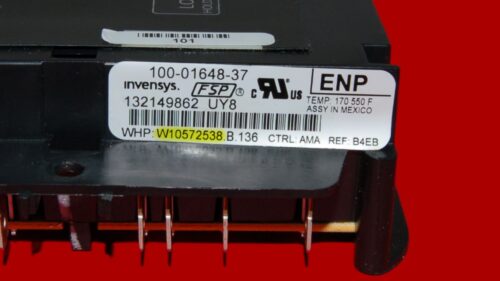 Part # WPW10572538 | W10572538 | Maytag Oven Control Board (overlay fair- Black)