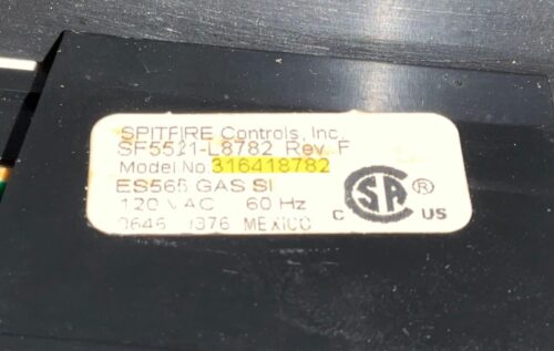 Kenmore Elite Gas Oven Panel And Control Board - Part # 318335869 | 316418782 Gallery Image 1