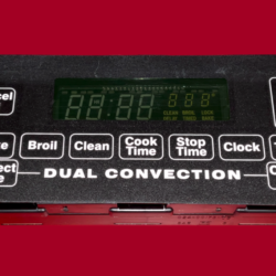 Part # 7601P510-60 - $139 Jenn-Air Range Oven Control Board (used, overlay good - Black)