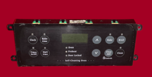 Part # 5304509983 | 316418201 Frigidaire Gas Oven Control Board (used, overlay poor - Black)