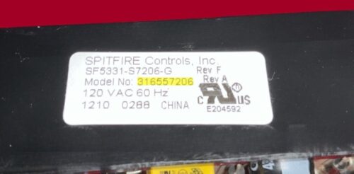 Frigidaire Gas Oven Control Board - Part # 316557206 Gallery Image 1