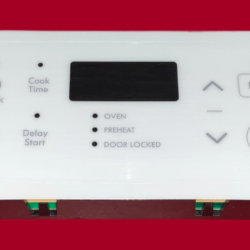 Part # 5304515641 | 316557262 - $101 Kenmore Oven Control Board (used, overlay fair - White)