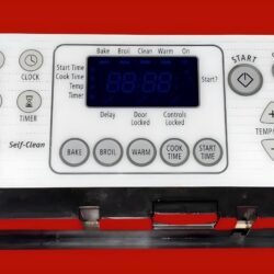 Part # W10114381 Whirlpool Oven Control Board (overlay good - White)