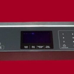 Part # W10864155 | W10752316 Whirlpool Oven Panel And Control Board (overlay good - Gray)