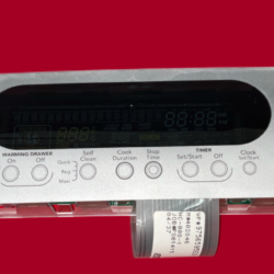 Part # 9756595CM | 9759565 KitchenAid Oven Switch Membrane And Board (used, overlay good - Light Gray)