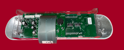 Part # 9756595CM | 9759565 KitchenAid Oven Switch Membrane And Board (used, overlay good - Light Gray)