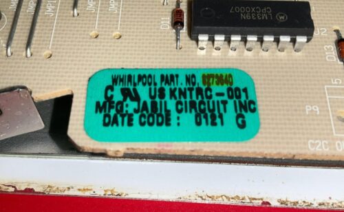 Kenmore Gas Oven Control Board - Part # 8273640 Gallery Image 1