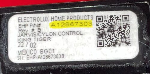 Part # 5304524907 | A12867303 Frigidaire Oven Touch Panel And Control Board (used, overlay good - Black)