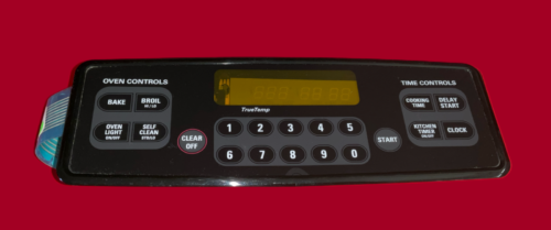 Part # WB27T10502 | 191D3159P134 GE Oven Control Board (used, overlay fair - Black)