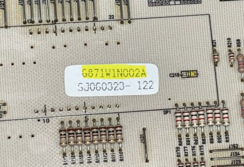 Part # 6871W1N002A | 6871W1N010F LG Oven And Range Top Control Boards (used)