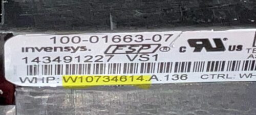 Whirlpool Oven Control Board - Part # W10734614 Gallery Image 1